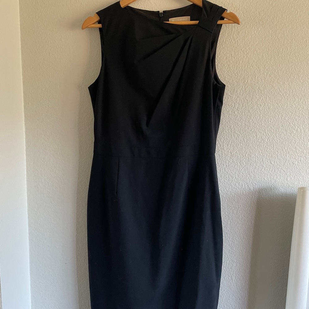 Banana Republic Black Sleeveless Dress